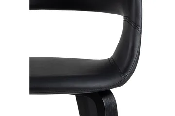 Loraina Karmstol - Svart - Products - Möbler - Fåtölj & stolar - Karmstol