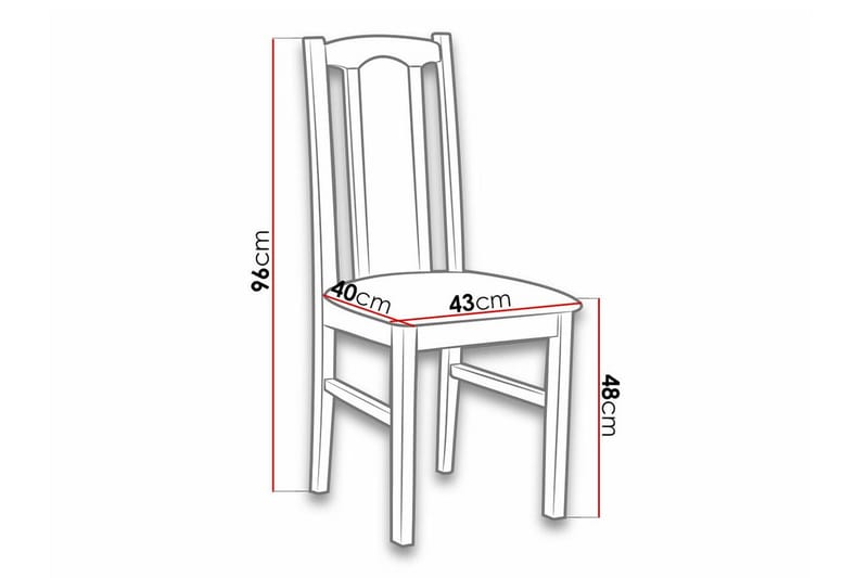Lufti Matstol - Svart - Products - Möbler - Fåtölj & stolar - Matstol & köksstol