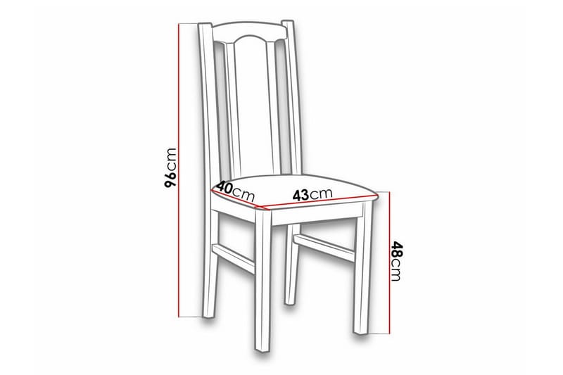 Lufti Matstol - Svart - Products - Möbler - Fåtölj & stolar - Matstol & köksstol