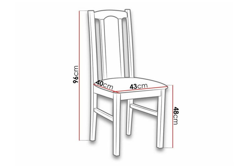 Lufti Matstol - Svart - Products - Möbler - Fåtölj & stolar - Matstol & köksstol