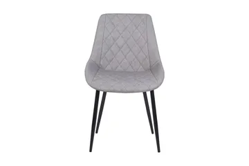 Maribel Stol Set Om 2 St - Grå - Products - Möbler - Fåtölj & stolar - Matstol & köksstol