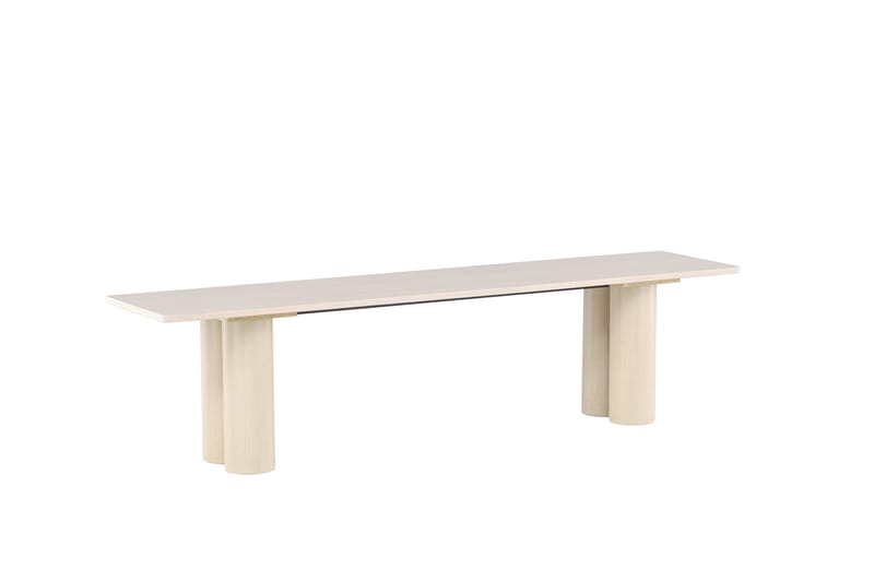 Matbänk Olivia 40x180x45 cm - Vit - Products - Möbler - Fåtölj & stolar - Sittbänk