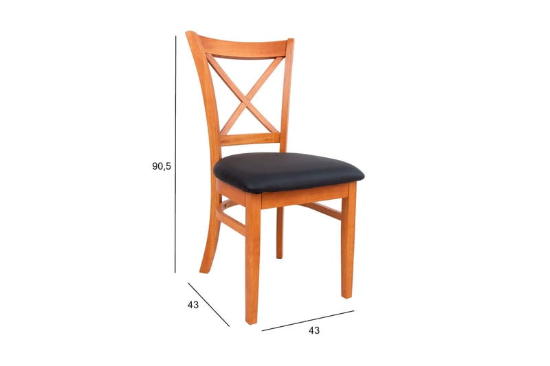 Mix&Match Stol Svart - Products - Möbler - Fåtölj & stolar - Matstol & köksstol