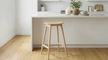 Norden Barstol i trä – barstol utan rygg för kök & bar - Whitewash - Products - Möbler - Fåtölj & stolar - Barstol & barpall