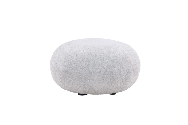 Bologna Fotpall - Ljusgrå - Products - Möbler - Fåtölj & stolar - Pall & puff - Fotpallar