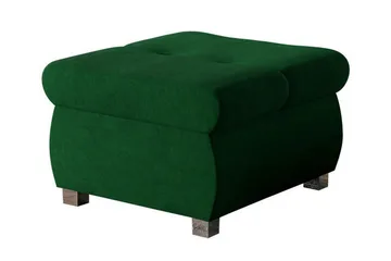 Cerys Fotpall 60 cm - Grön - Products - Möbler - Fåtölj & stolar - Pall & puff - Fotpallar