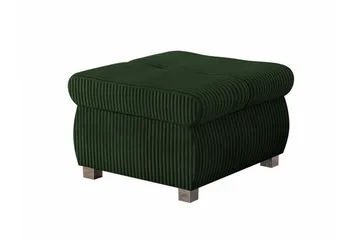 Cerys Fotpall 60 cm - Grön - Products - Möbler - Fåtölj & stolar - Pall & puff - Fotpallar