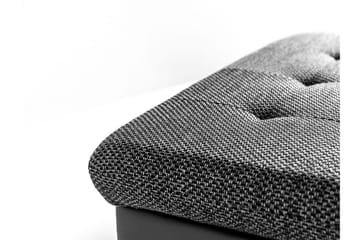 Dynir Fotpall 68 cm - Vit/Mörkgrå - Products - Möbler - Fåtölj & stolar - Pall & puff - Fotpallar