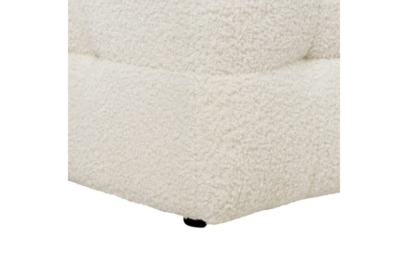 Fotpall Michigan Vit - Vit - Products - Möbler - Fåtölj & stolar - Pall & puff - Fotpallar