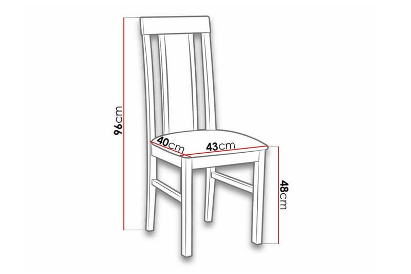 Patrickswell Matstol Black/Wood - Products - Möbler - Fåtölj & stolar - Matstol & köksstol