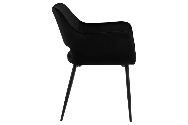 Pelaw Karmstol - Svart - Products - Möbler - Fåtölj & stolar - Karmstol