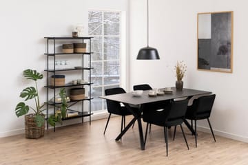 Pelaw Karmstol - Svart - Products - Möbler - Fåtölj & stolar - Karmstol