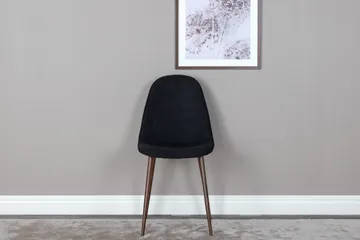 Polar Matstol - Svart/Brun - Products - Möbler - Fåtölj & stolar - Matstol & köksstol