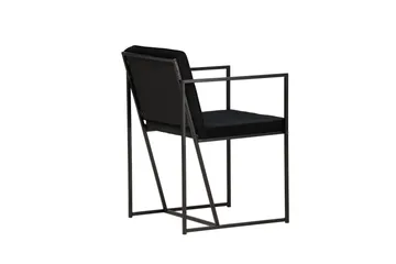 Richmond Matstol - Svart - Products - Möbler - Fåtölj & stolar - Matstol & köksstol