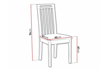 Rowden Matstol - Brun - Products - Möbler - Fåtölj & stolar - Matstol & köksstol