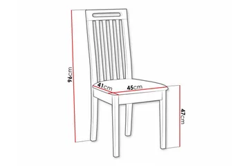 Rowden Matstol - Grå - Products - Möbler - Fåtölj & stolar - Matstol & köksstol