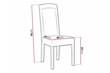 Rowden Matstol - Mörkgrå - Products - Möbler - Fåtölj & stolar - Matstol & köksstol