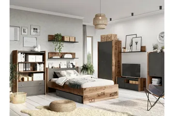 Rathmore Sängkista 140 cm - Grå - Products - Möbler - Fåtölj & stolar - Sittbänk - Sängbänk