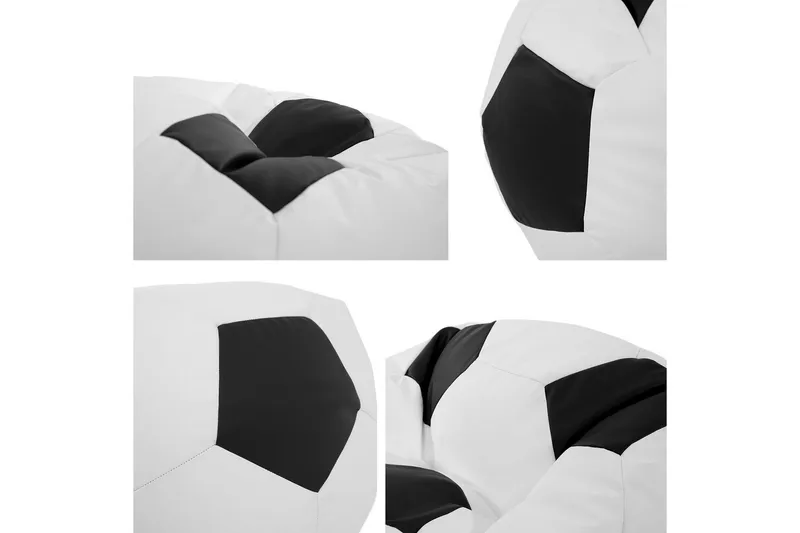 Svalliden Sittsäck 95 cm - Vit/Svart - Products - Möbler - Fåtölj & stolar - Sittsäck & saccosäck