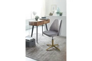 Willowdale Kontorsstol - Grå/Guld - Products - Möbler - Fåtölj & stolar - Kontorsstol & skrivbordsstol