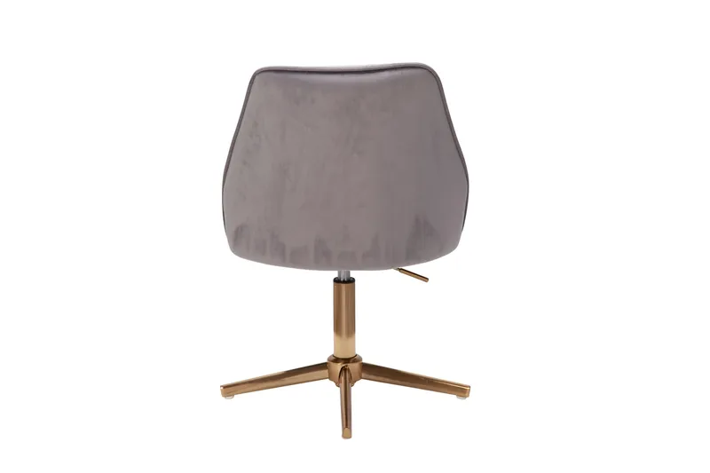 Willowdale Kontorsstol - Grå/Guld - Products - Möbler - Fåtölj & stolar - Kontorsstol & skrivbordsstol