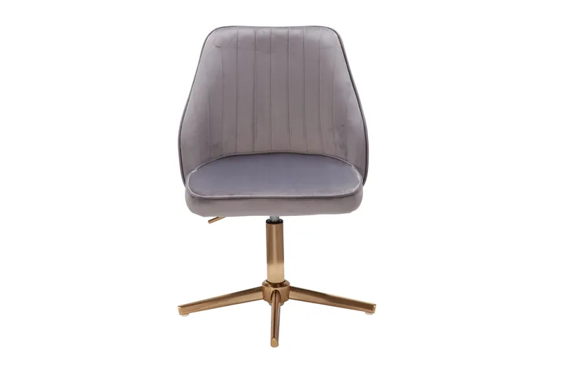 Willowdale Kontorsstol - Grå/Guld - Products - Möbler - Fåtölj & stolar - Kontorsstol & skrivbordsstol