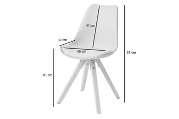 Willowdale Matstol - Vit - Products - Möbler - Fåtölj & stolar - Matstol & köksstol