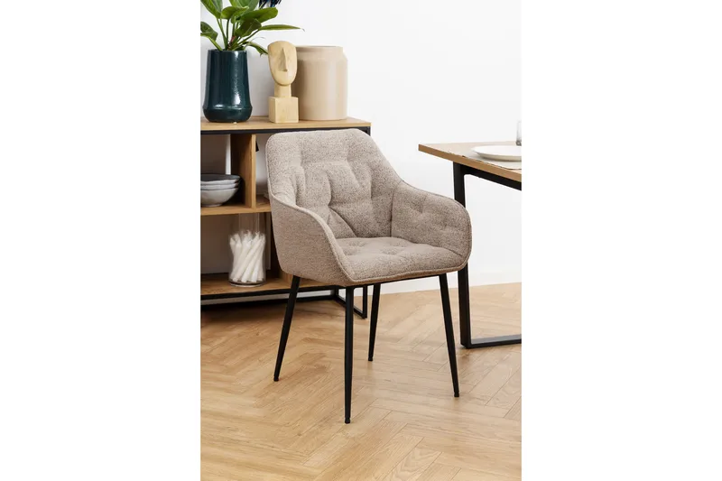 Zabinka Karmstol - Beige - Products - Möbler - Fåtölj & stolar - Karmstol