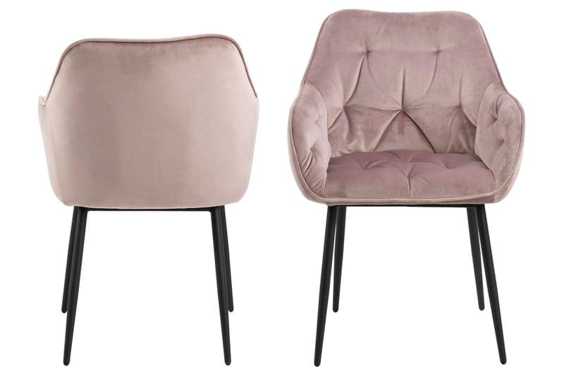 Zabinka Karmstol - Rosa - Products - Möbler - Fåtölj & stolar - Karmstol