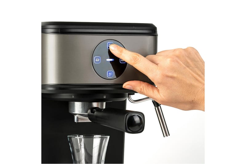 Espressomaskin Black+Decker 20 Bar - Grå - Products - Servering & matlagning - Köksmaskin - Kaffemaskin & kaffetillbehör - Espressomaskiner