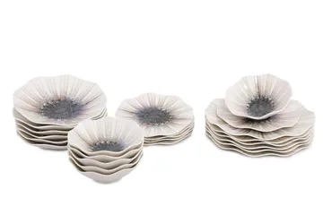 Subatan Tallriksset 24 Delar - Porslin/Flerfärgad - Products - Servering & matlagning - Tallrikar & skålar - Tallrikar set