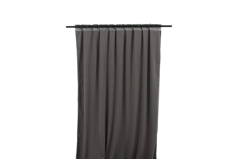 Mary Gardin 135x250 cm - Grå - Products - Textil & mattor - Gardiner - Gardinlängder - Kanallängd