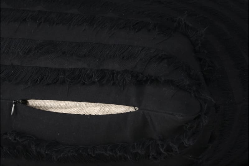 Edith Kuddfodral - Svart - Products - Textil & mattor - Kudde & kuddfodral - Kuddfodral