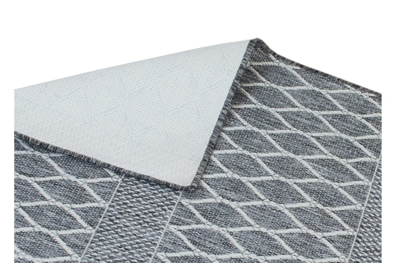 Madrid Bell Flatvävd Matta 80x340 - Grå/Vit - Products - Textil & mattor - Matta - Flatvävd matta