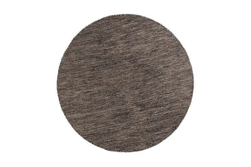 Birka Ullmatta Rund 120 - Antracit - Products - Textil & mattor - Matta - Modern matta - Ullmatta