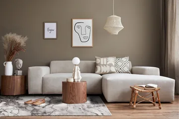 Craft Concrete Matta 140x190 - Silver - Products - Textil & mattor - Matta - Modern matta - Wiltonmatta