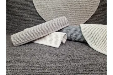 Dalarö Ullmatta Ø300 cm Rund - Beige - Products - Textil & mattor - Matta - Modern matta - Ullmatta