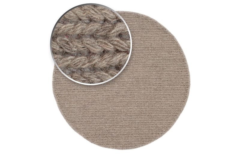Dalarö Ullmatta 300 cm Rund - Linne - Products - Textil & mattor - Matta - Modern matta - Ullmatta