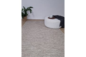 Gåsöga Ullmatta 200x300 cm Rektangulär - Beige - Products - Textil & mattor - Matta - Modern matta - Ullmatta