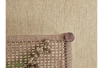 Gåsöga Ullmatta 200x300 cm Rektangulär - Gul - Products - Textil & mattor - Matta - Modern matta - Ullmatta