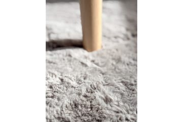 Heaven Ryamatta Grå rund 120 - Grå - Products - Textil & mattor - Matta - Modern matta - Ryamatta