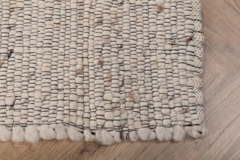 Loump Ullmatta 200x300 cm - Vit/Beige - Products - Textil & mattor - Matta - Modern matta - Ullmatta