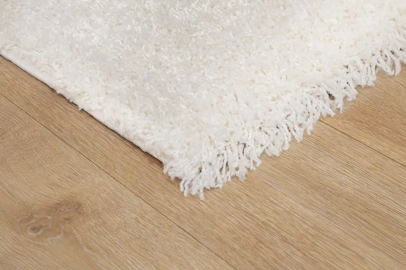 Lounge Ryamatta 133x190 cm Rektangulär - Vit - Products - Textil & mattor - Matta - Modern matta - Ryamatta