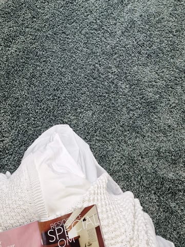 Lounge Ryamatta 160x230 cm Rektangulär - Grön - Products - Textil & mattor - Matta - Modern matta - Ryamatta