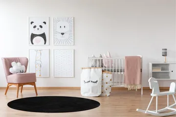 Soft Wiltonmatta Rund 200 cm - Svart - Products - Textil & mattor - Matta - Modern matta - Wiltonmatta