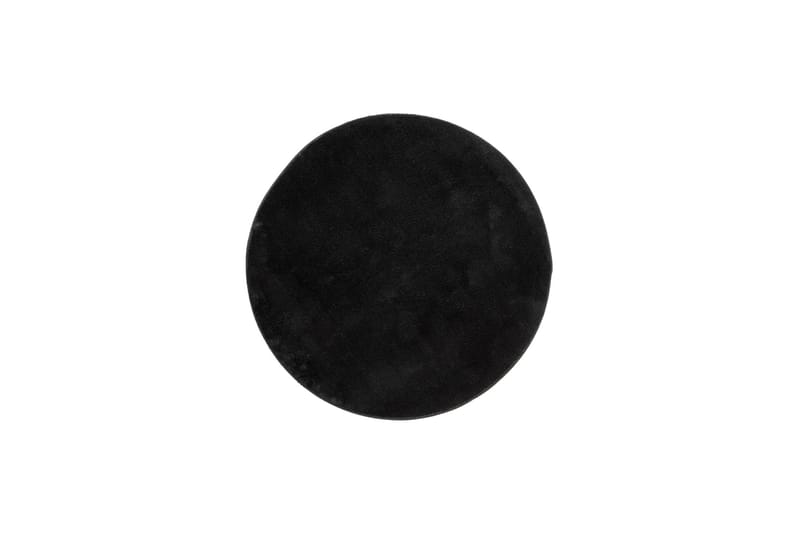 Soft Wiltonmatta Rund 200 cm, Svart