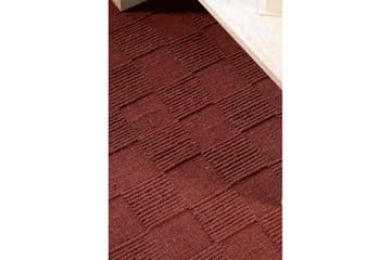 Sydney Ullmatta 200x200 cm - Röd - Products - Textil & mattor - Matta - Modern matta - Ullmatta