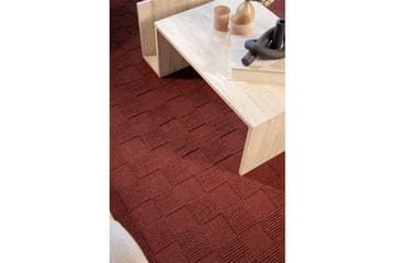 Sydney Ullmatta 200x200 cm - Röd - Products - Textil & mattor - Matta - Modern matta - Ullmatta