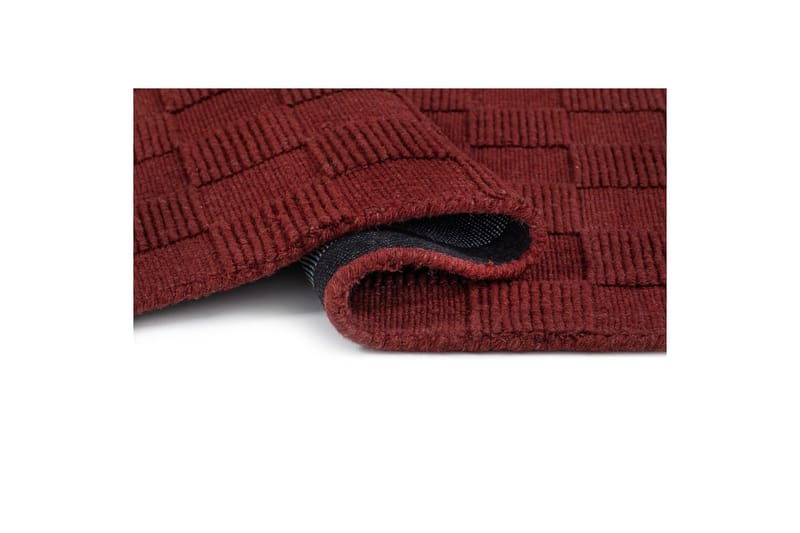 Sydney Ullmatta 200x200 cm - Röd - Products - Textil & mattor - Matta - Modern matta - Ullmatta