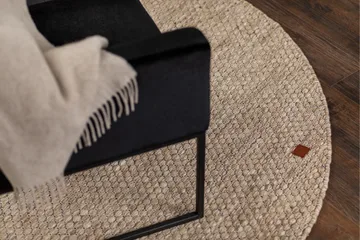 Torekov Ullmatta Rund 300 cm - Linne - Products - Textil & mattor - Matta - Modern matta - Ullmatta